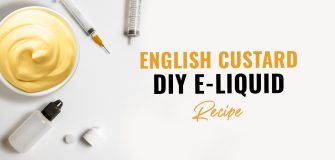 diy english custard vape e-liquid
