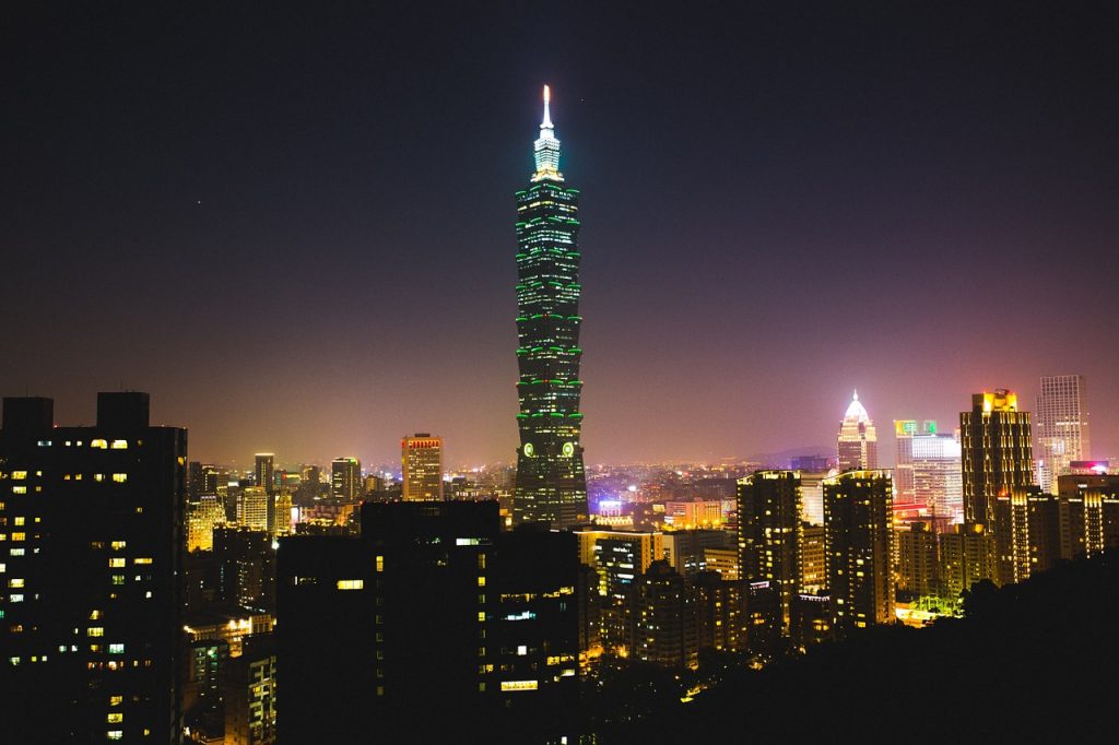 A Taiwan cityscape