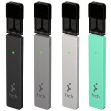 FICH Labs Closed Pod System Device in black, silver, white and green colours