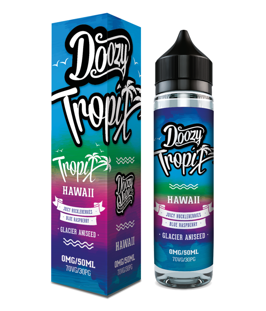 Doozy Vape Tropix Hawaii E-Liquid Shortfill 50ml