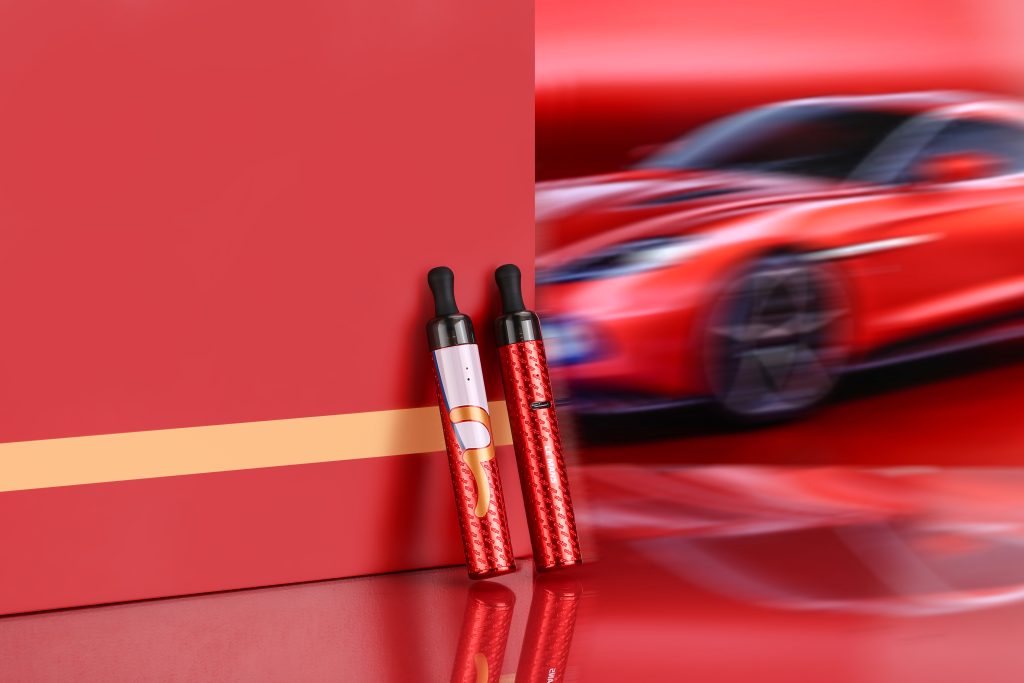 Digiflavor's new Le Mans Asian sportcar finish vape products, Digi-uno Pod Kit and DF DU POD Kit