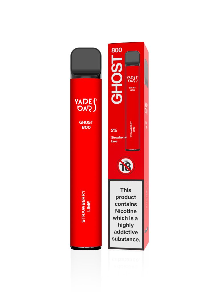 vapes bars ghost 800 disposable vape stick in strawberry lime - red disposable vape 