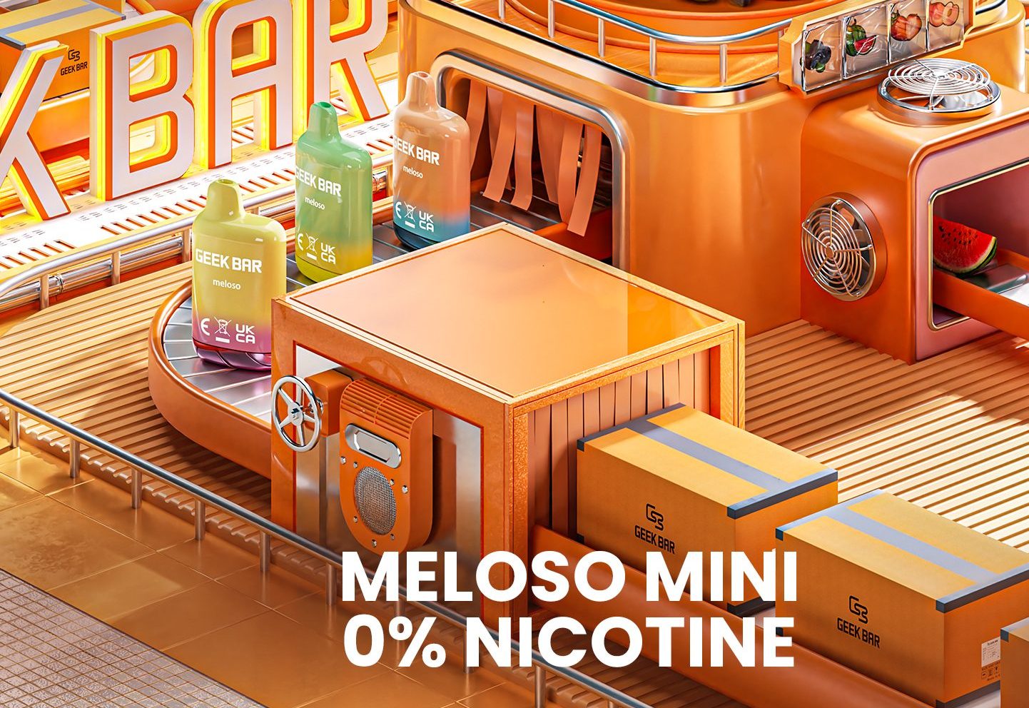 geekbar meloso mini zero nicotine new vape range
